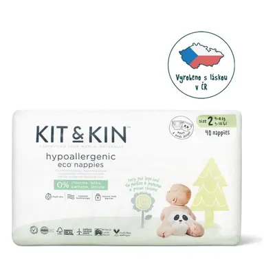 KIT & KIN Pleny jednorázové eko (4-8 kg) ks