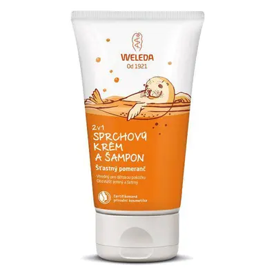 WELEDA v Sprchový krém a šampon, Šťastný pomeranč ml