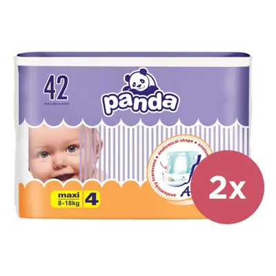 2x BELLA PANDA Pleny jednorázové Maxi (8-18 kg) ks