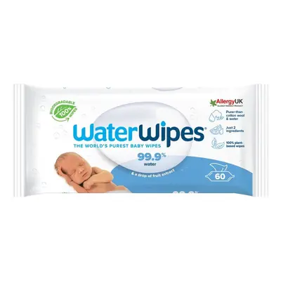 WATERWIPES Vlhčené ubrousky bez obsahu plastů ks