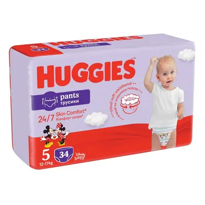 HUGGIES® Kalhotky plenkové Little Movers Pants (12-17 kg), ks