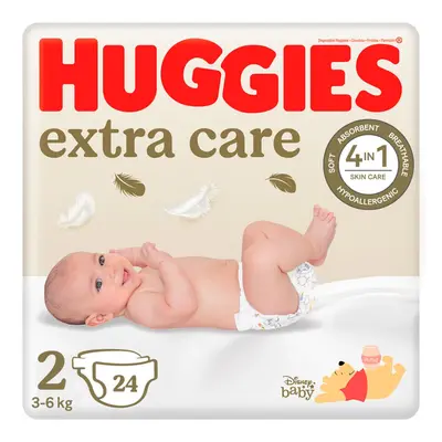 HUGGIES® Pleny jednorázové Extra Care (3-6 kg) ks