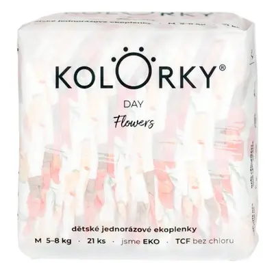 KOLORKY DAY Pleny jednorázové eko, květiny (5-8 kg) ks