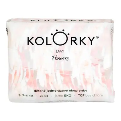 KOLORKY DAY Pleny jednorázové eko, květiny (3-6 kg) ks