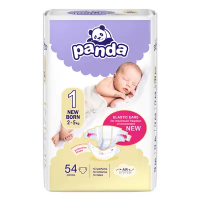 BELLA PANDA Newborn ks (2-5 kg) - jednorázové pleny