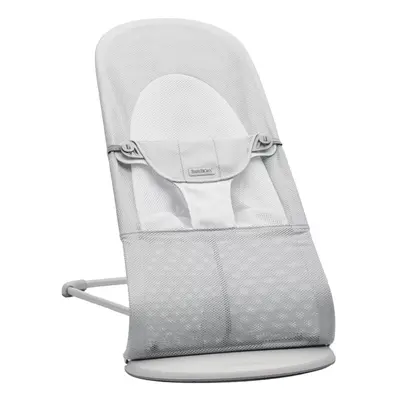 BABYBJÖRN Lehátko Balance Soft Silver White mesh, světlá konstrukce