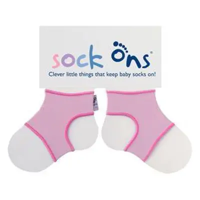 KIKKO Sock Ons Držák ponožek Classic - Baby růžová (0-6m)