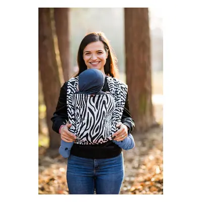 Šátek Be Lenka Zebra - Black & White 5,2 m white