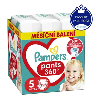 PAMPERS Activ Baby-Dry Pants Kalhotky plenkové jednorázové (12-17 kg) ks - MĚSÍČNÍ ZÁSOBA