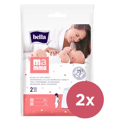 2x BELLA MAMMA Síťované kalhotky M/L (2 ks)