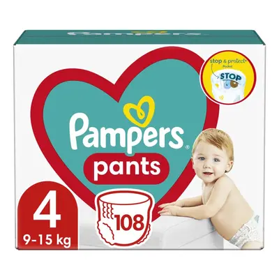 PAMPERS Pants Kalhotky plenkové jednorázové (9-15 kg) ks - MEGA PACK