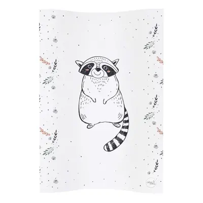 CEBA Podložka přebalovací 2-hranná měkká COSY (50x70) Raccoon