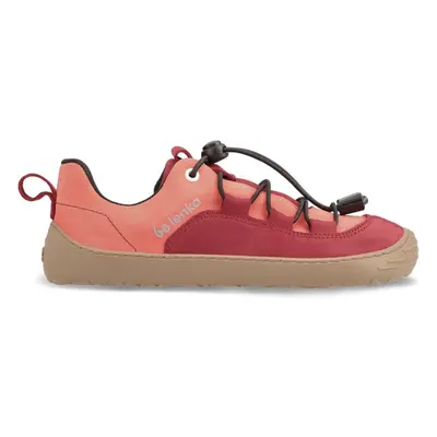 Dětské barefoot tenisky Be Lenka Xplorer - Dark Red & Coral red