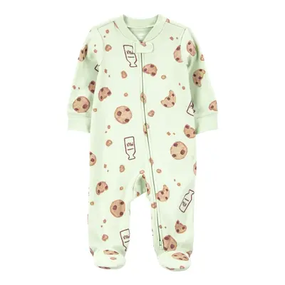 CARTER'S Overal na zip Sleep&Play Sage Milk&Cookies neutral 6m/vel.