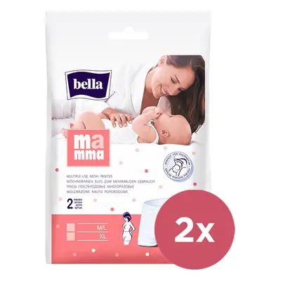 2x BELLA MAMMA Síťované kalhotky (2 ks)