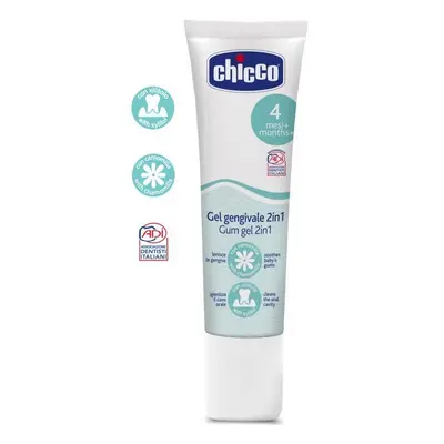 CHICCO Gel zubní zklidňující/čistící ml