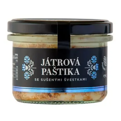 Játrová paštika se sušenými švestkami 170 g