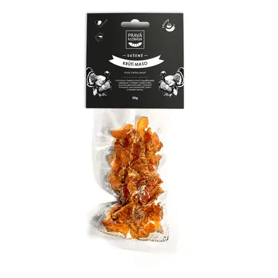 PRAVÁ KLOBÁSA Krůtí sušené maso s chilli 50 g