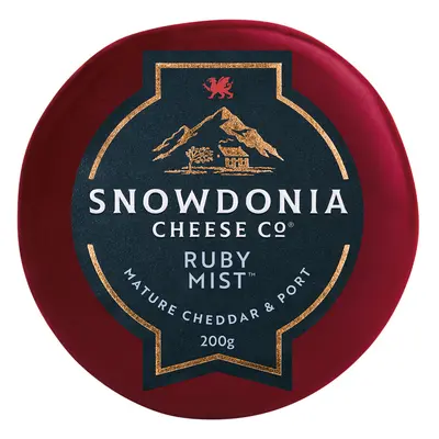 Snowdonia Cheddar Ruby Mist - s portským vínem 200 g