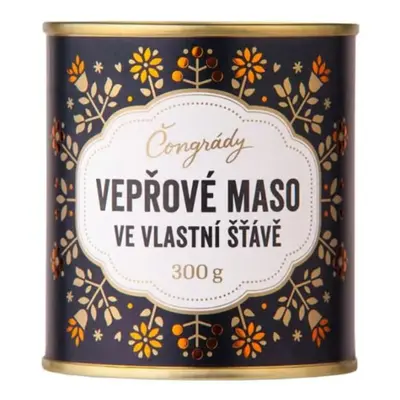 Vepřové ve vlastní šťávě 300 g