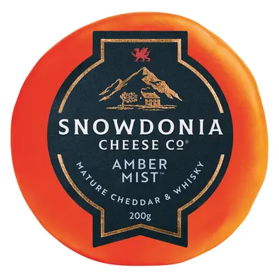 Snowdonia Cheddar Amber Mist - s whisky 200 g