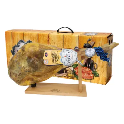 Espaňa e Hijos Jamón Serrano kýta 7,5 kg – dárkové balení