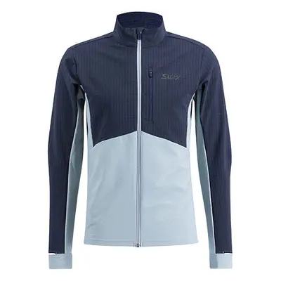 Pánská funkční mikina Swix Pace Hybrid Full Zip 10011-23