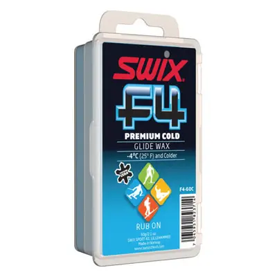 Swix Skluzný vosk F4 Premium cold F4-60C