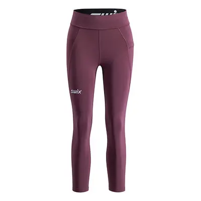 Dámské běžecké kalhoty Swix Pace High Waist Cropped Tight 10065-23