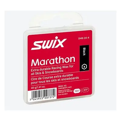 Swix Skluzný vosk Marathon černý DHB-24-4