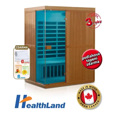 Infrasauna HEALTHLAND DeLuxe 3300 Carbon - BT