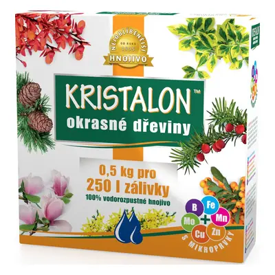 Hnojivo KRISTALON Pro okrasné dřeviny 0,5 kg Agro 000523