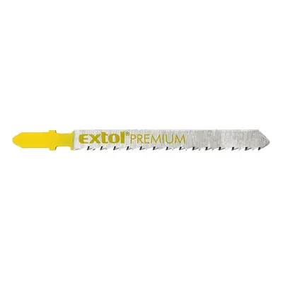 EXTOL PREMIUM 8805001 - plátky do přímočaré pily 5ks, 75x2,5mm, HCS