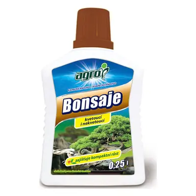 Kapalné hnojivo pro bonsaje 0,25 l Agro 000537