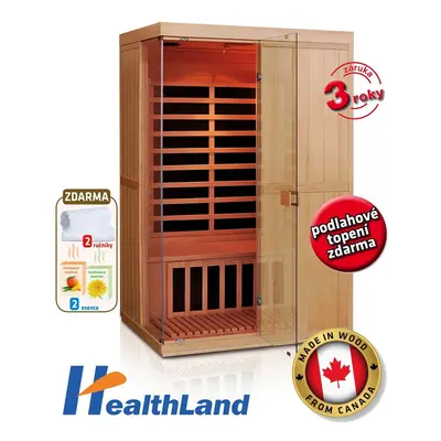 Infrasauna HEALTHLAND DeLuxe 2200 Carbon - BT