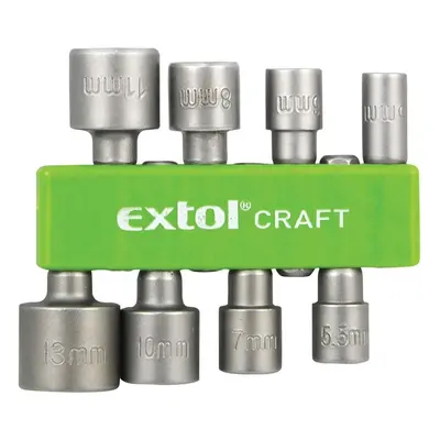 Hlavice nástrčné bit EXTOL CRAFT 10213