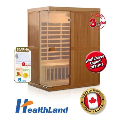 Infrasauna HEALTHLAND DeLuxe 3300 Carbon