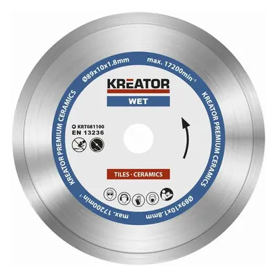 Diamantový kotouč celoobvodový Kreator PREMIUM 89mm