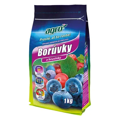 Organo-minerální hnojivo borůvky a brusinky Agro 1 kg 000627