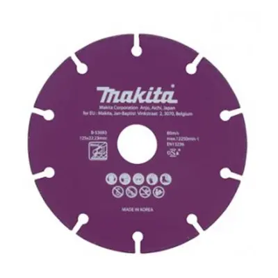 Diamantový kotouč Makita 125 x 1.3 x 22,23 mm