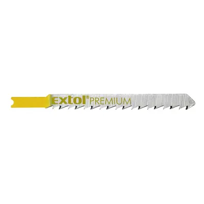 EXTOL PREMIUM 8805507 - plátky do přímočaré pily 5ks, 75x4,0mm, HCS