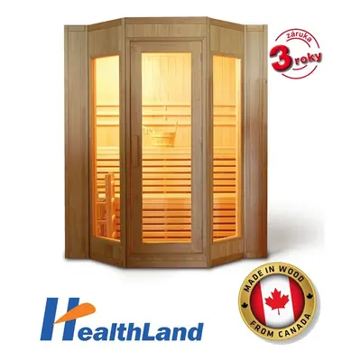 Finská sauna HEALTHLAND DeLuxe HR4045 Finland