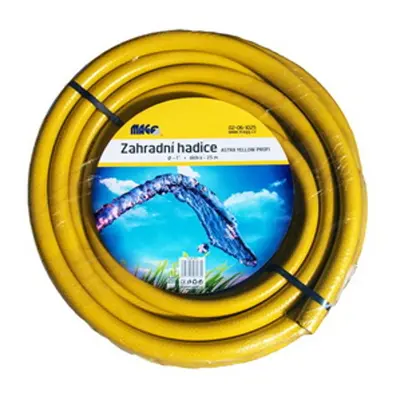 Zahradní hadice 1" TUBI ITALIA ASTRA YELLOW PROFI 02-06-1025 25m