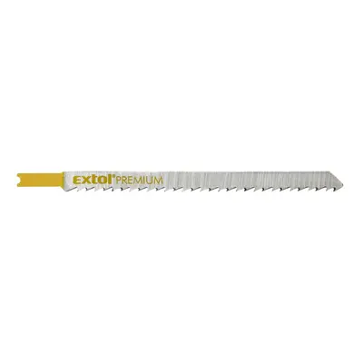 EXTOL PREMIUM 8805512 - plátky do přímočaré pily 5ks, 126x4,0mm, HCS