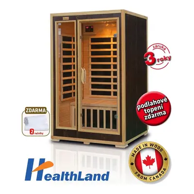 Infrasauna HEALTHLAND Economical 2022 Carbon