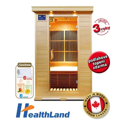 Infrasauna HEALTHLAND DeLuxe 2002 Carbon