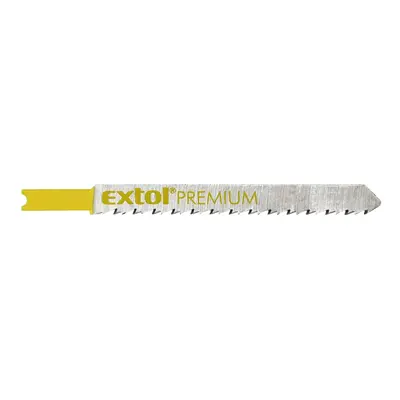 EXTOL PREMIUM 8805501 - plátky do přímočaré pily 5ks, 75x2,5mm, HCS