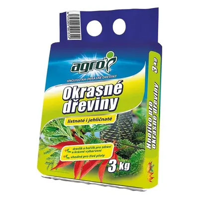 Minerální hnojivo pro okrasné dřeviny Agro 3 kg 000381