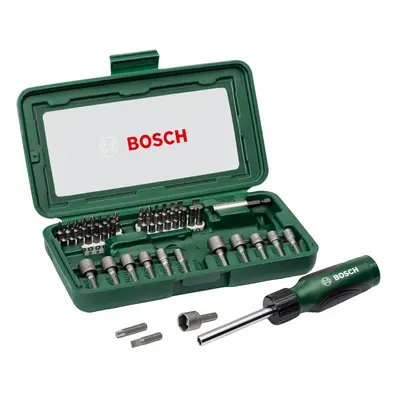 Sada šroubovacích bitů a nástrčných klíčů Bosch 46 ks 2607019504