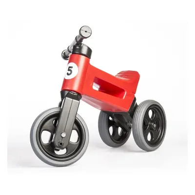 Odrážedlo FUNNY WHEELS Rider Sport červené 2v1 TEDDIES